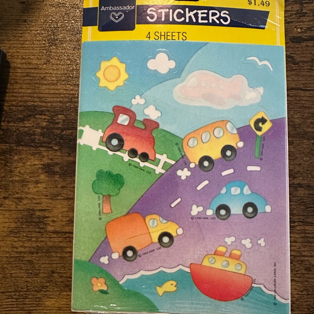 Vintage Stickers-Lot